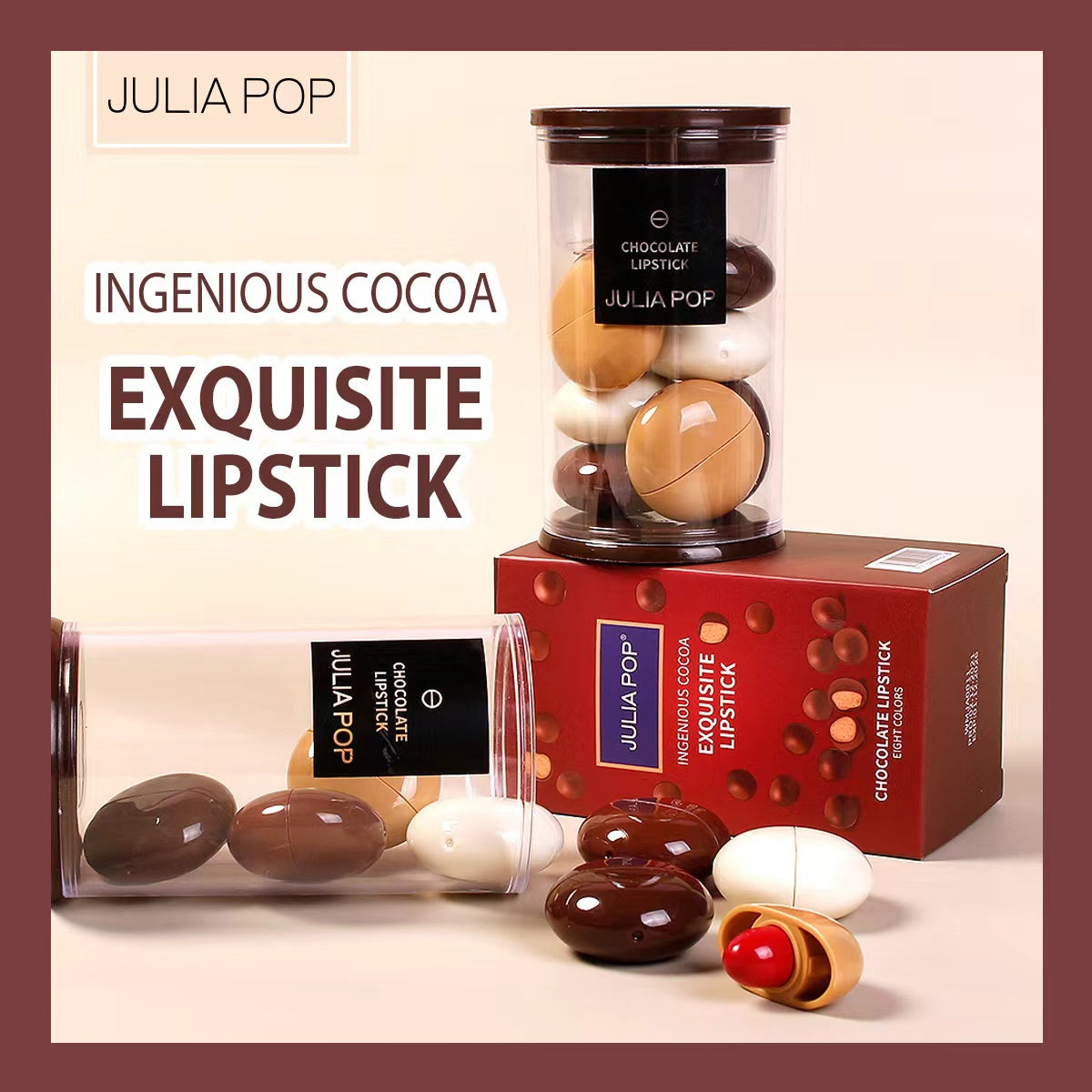 B3 Fun Cocoa Exquisite Lipstick Collection