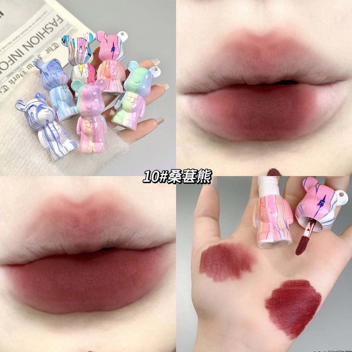 Mini Velvet Bear Lip Glaze