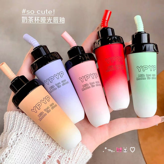 Milk Tea Cup Matte Lip Glaze