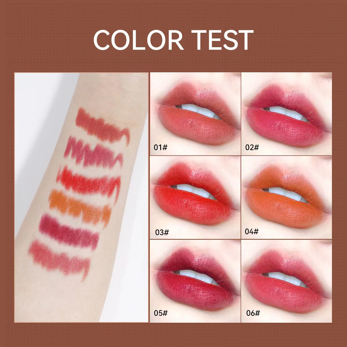 B3 Fun Coffee Star lipstick Collection