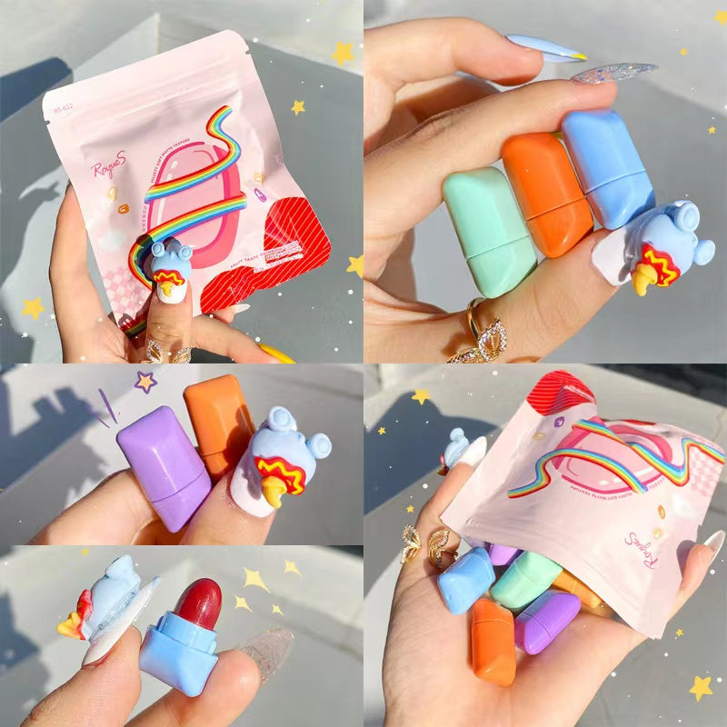 B3 Pink  Rainbow Candy Lipstick