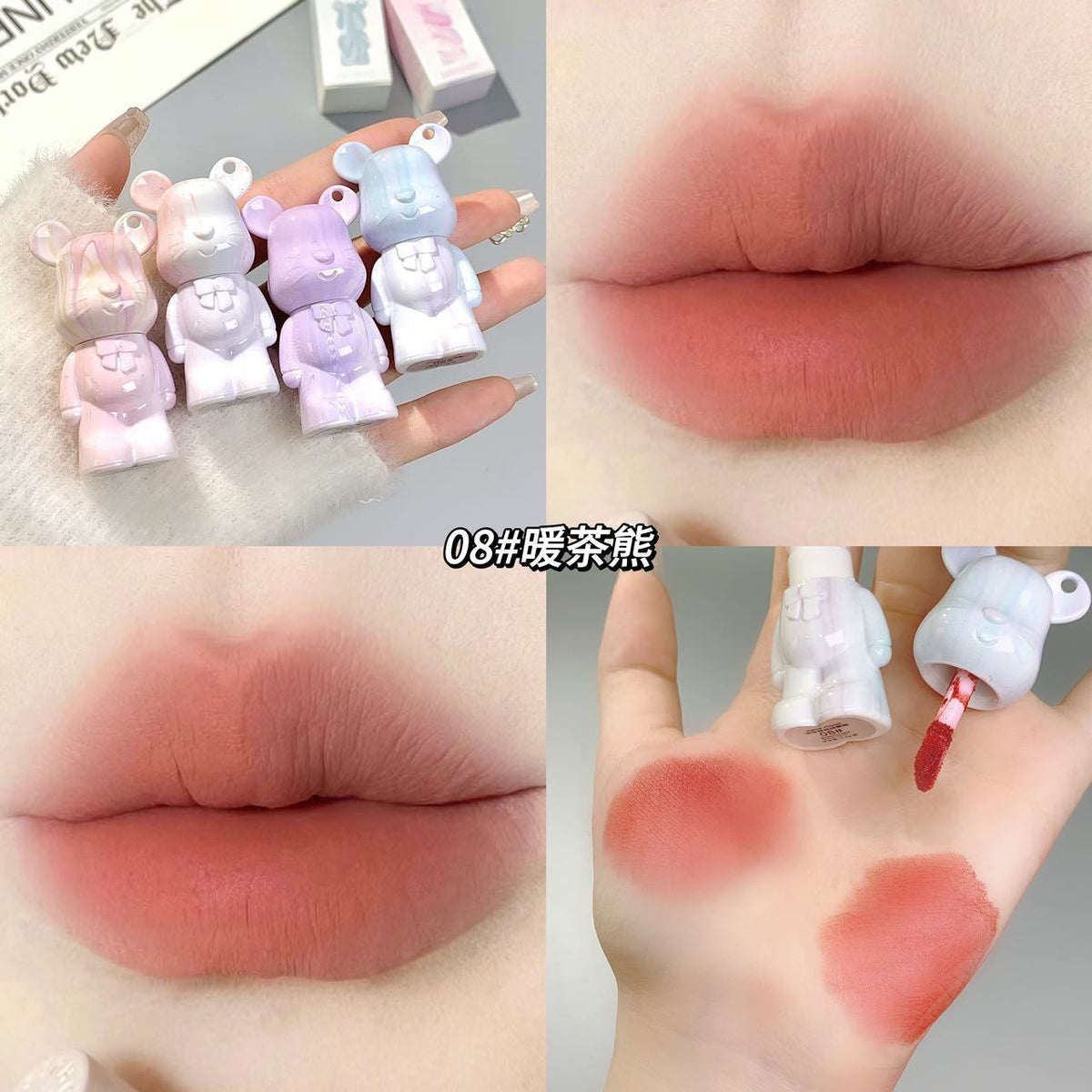 Mini Velvet Bear Lip Glaze