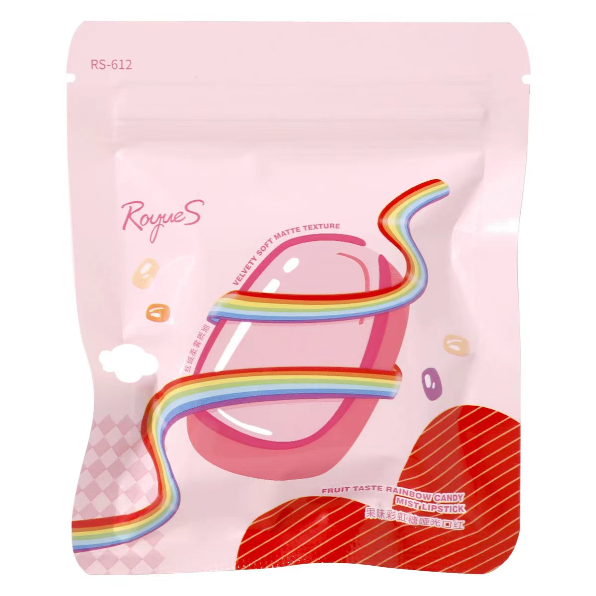 B3 Pink  Rainbow Candy Lipstick
