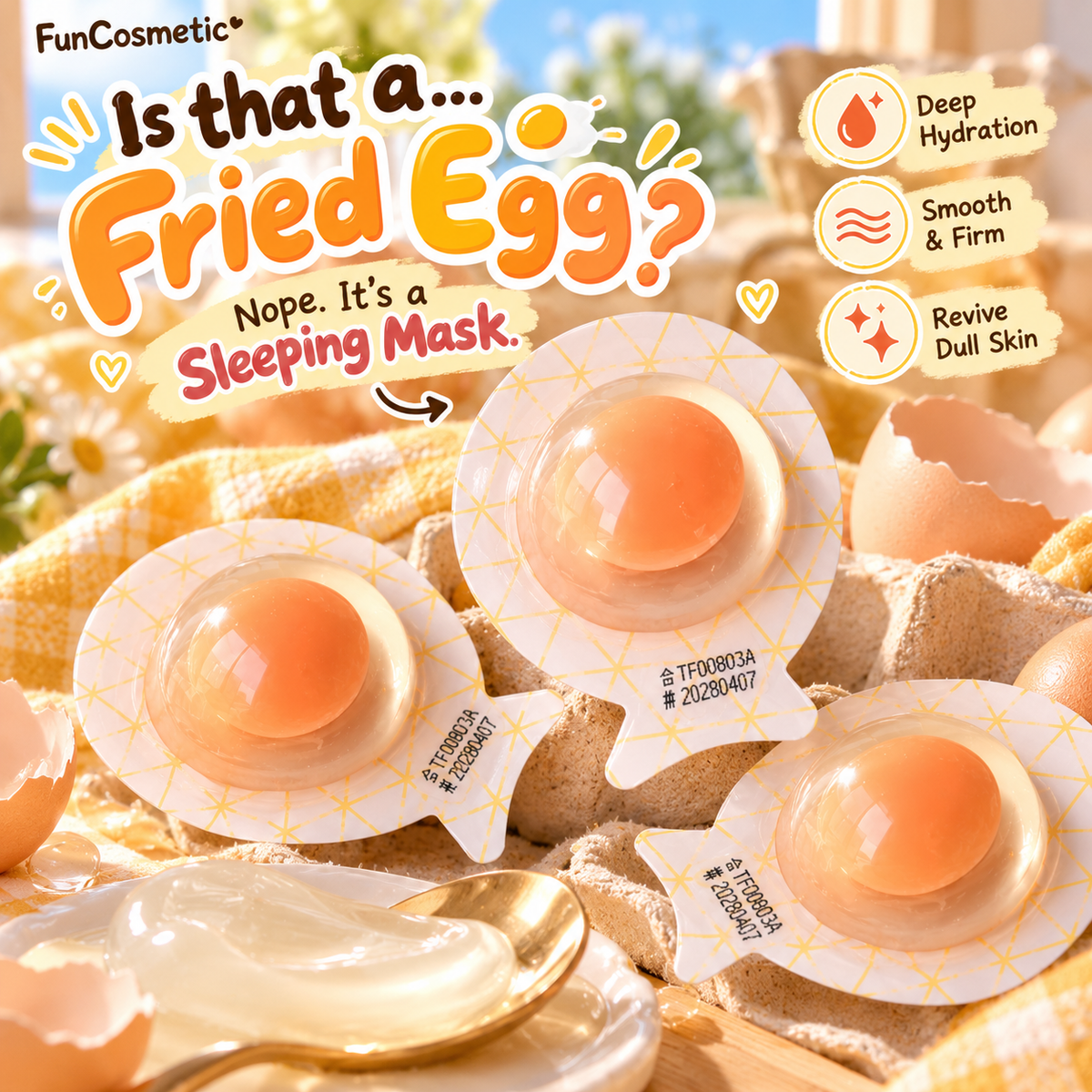 Sunny Egg Mix & Melt Overnight Jelly Mask