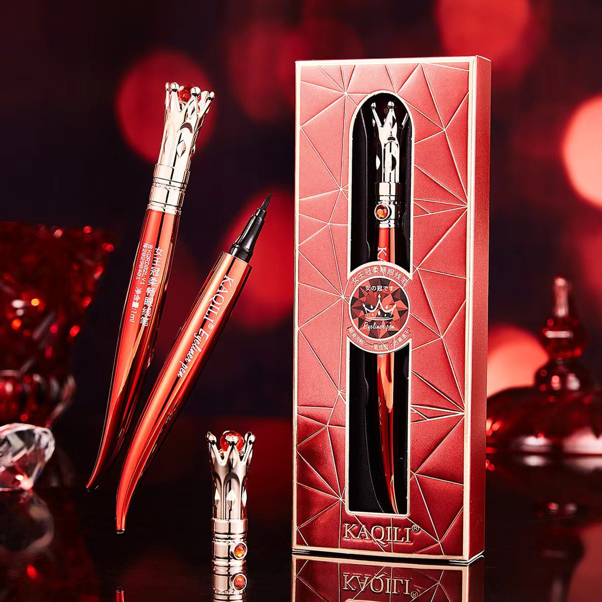 Queen's Wand Black Liquid Waterproof Eyeliner