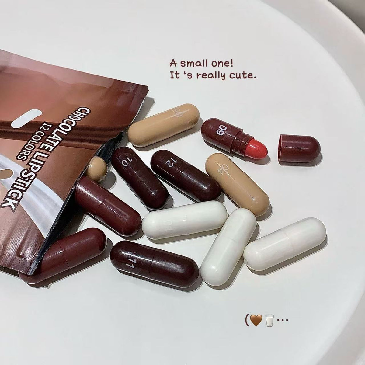 Chocolate Crush Silky Smooth 12-Color Mini Lipstick Set