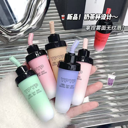 Milk Tea Cup Matte Lip Glaze