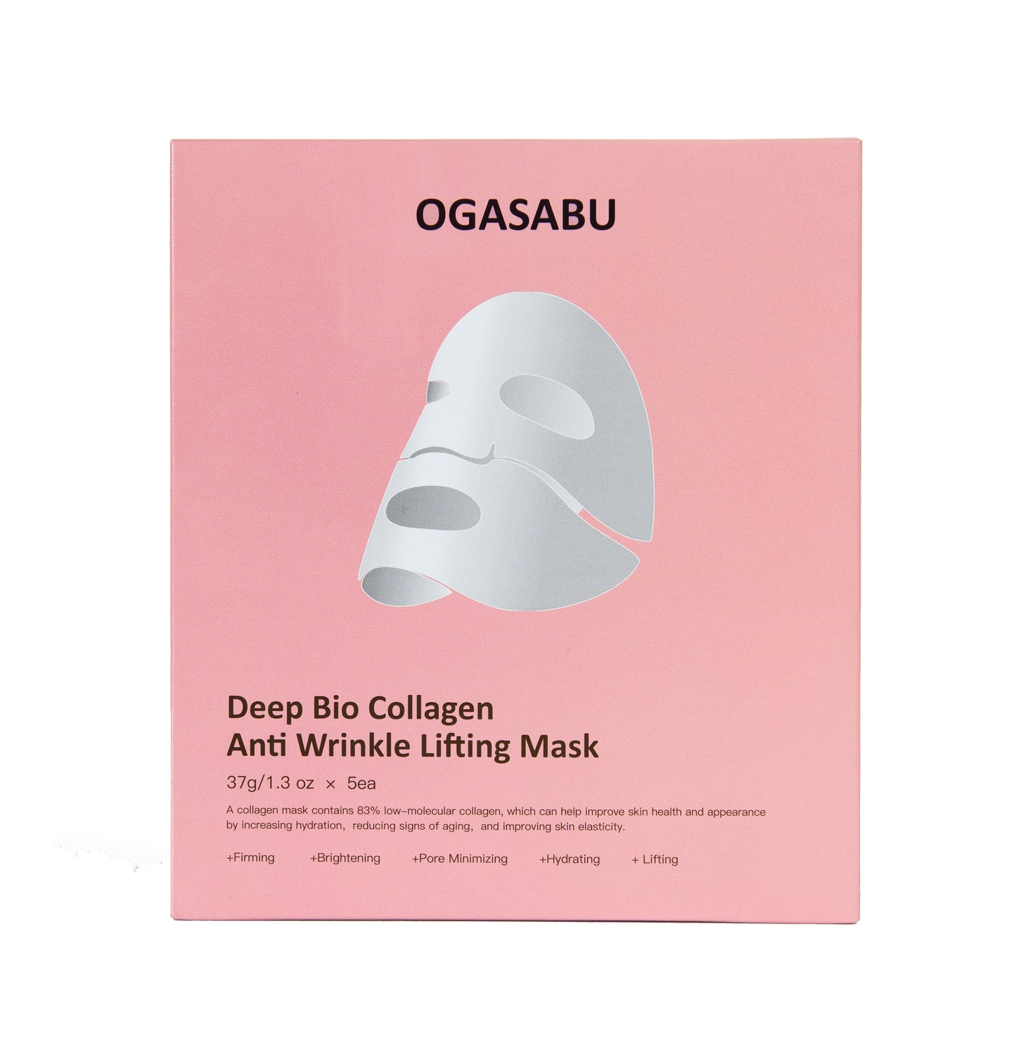 OGASABU Deep Bio Collagen Anti Wrinkle Lifting Mask 5pcs | THE ORIGINAL OVERNIGHT COLLAGEN MASK