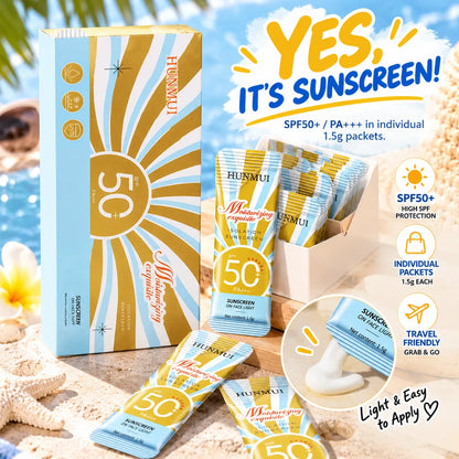 On-the-Go SPF 50+ Sunscreen Packets – 30 Pack